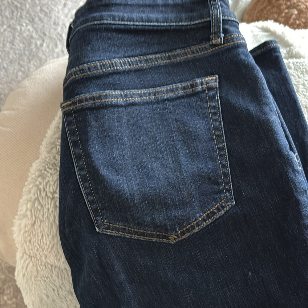 Gap dark wash 30 straight 10 petite - Picture 3 of 6